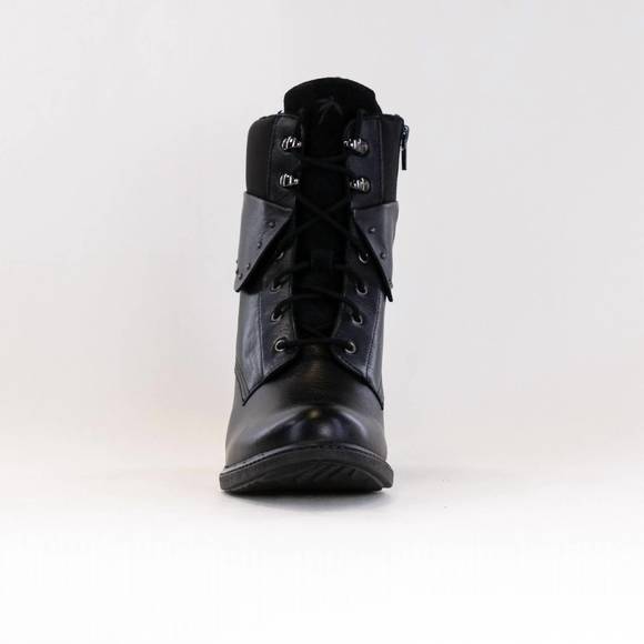 NEW DROMEDARIS women's gilly boots in black - Picture 3 of 6